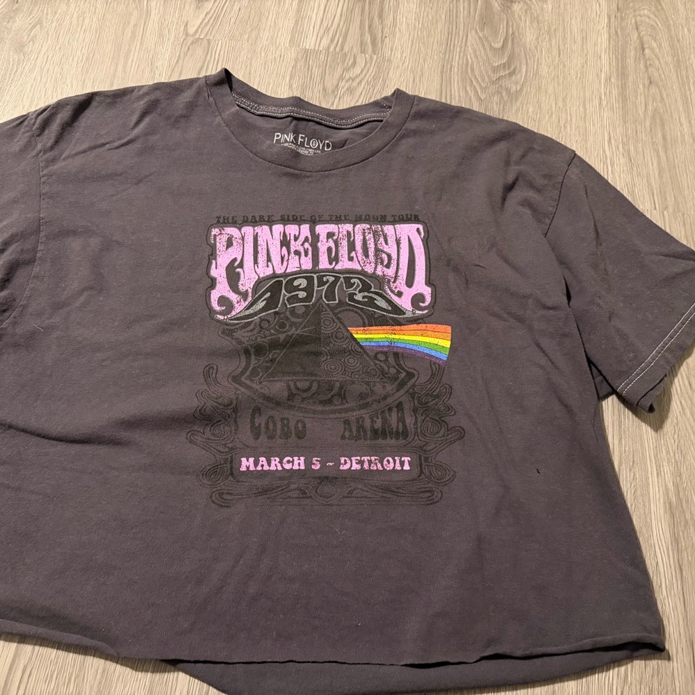 Pink Floyd Black Cotton Tee